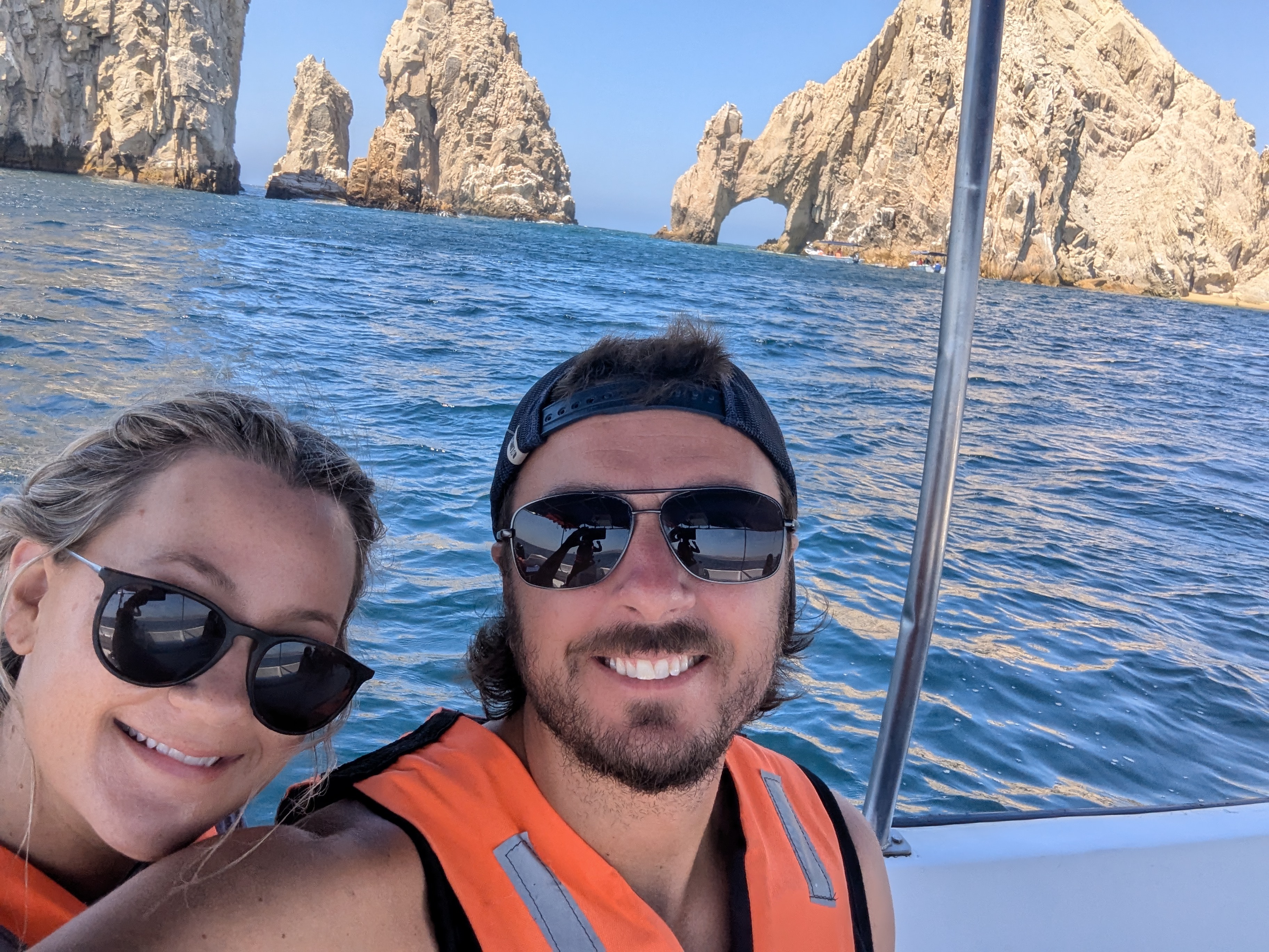 On the water
